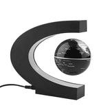 C shape Floating Globe LED Magnetic Levitation