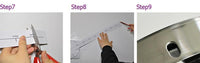 3D Real Big Wall clock Mirror Sticker