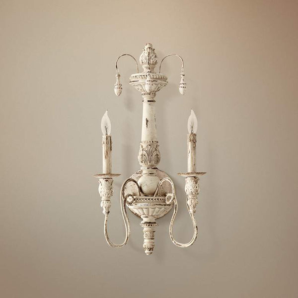 Quorum Salento Collection 11 1/2" Wide Persian White Sconce