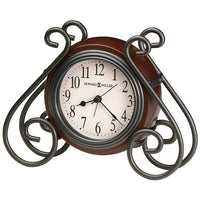 Diane 6 1/2" Wide Table Alarm Clock by Howard Miller