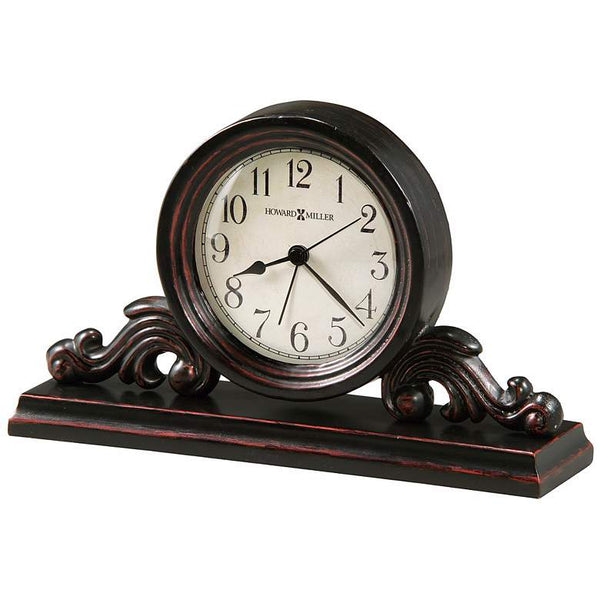 Howard Miller Bishop 9" Wide Mantel Alarm Clock