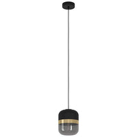 Sinsiga Structured Black Mini Pendant
