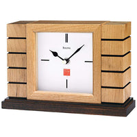 Usonian II 9 1/2" Frank Lloyd Wright Bulova Mantel Clock