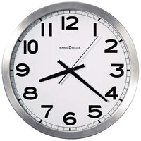 Howard Miller Spokane 15 3/4" Wide Aluminum Wall Clock